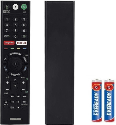 ANM Bluetooth Voice Command Compatible for Sony 4K Smart LED UHD OLED QLED SONY RMF-TX200P TX-300P TX-310P TX-310U, Verification on 9408256237 Before Order Remote Controller(Black)