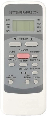 LipiWorld 78 AC Remote Control Compatible for  VESTAR AC Remote Controller(White)