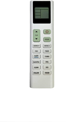miracles in hand MIHAC260 AC Remote Compatible with (iclean function) KELVINATOR Remote Controller(White)