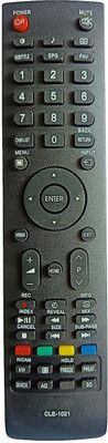 BhalTech CLE-1021 LED LCD Smart TV Remote Control Compatible for HITACHI TV Remote Controller(Black)