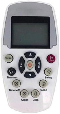 Rohit Electronics Remote Compatible For Whirlpool Split/Window Ac (EXACTLY SAME REMOTE WILL ONLY WORK) Remote Controller(White)