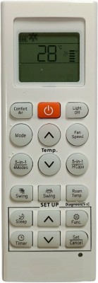 NixGlobal 36J-1 L-G AC Remote Compatible with LG 1 / 1.5 / 2 TON AC Remote Controller(White)