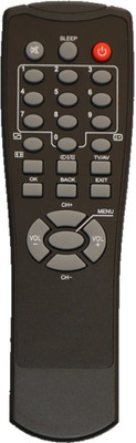 NixGlobal CT-90384 Remote Compatible for TOSHIBA SMART LED LCD TV Remote Controller(Black)