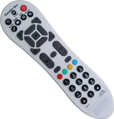 UNIMUS DTH Remote d2h (Model 1) Videocon, d2h Remote Controller(White)