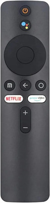Ak Electronics Bluetooth Remote Control Compatible with  Smart Tv Remote with Voice Mi Remote Controller(Black)