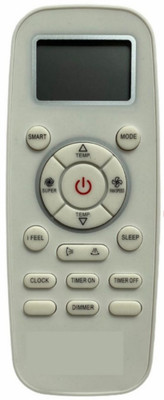Ethex ® Re-197 Ac Remote compatible for York Ac Remote Control (Match all functions with your Remote before placing order) Remote Controller(White)