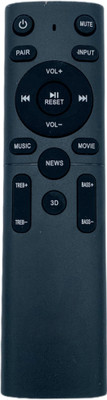 Xpecial 3D NEWS Function Remote Compatible with BOAT HOME THEATER MULTIMEDIA MUSIC SYSTEM Remote Controller(Black)
