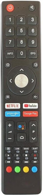 LUNAGARIYA Compatible with bpl Smart led Remote Control with Voice Function BPL Smart led Remote Controller(Black)