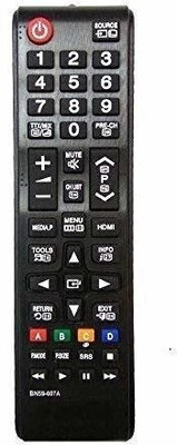 Kpdp Remote Compatible for  LED/LCD Remote Control Samsung Remote Controller(Black)