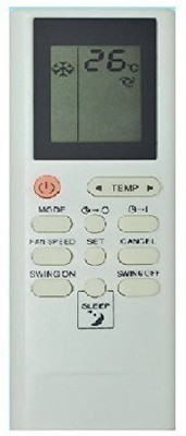 LipiWorld 85 AC Remote Compatible For  ONIDA AC Remote Controller(White)