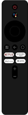 Rohit Electronics Remote Compatible for Xiaomii LED TV With Bluetooth Feature and Voice Command (Exactly Same Remote Will Only Work) Remote Controller(Black)