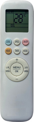 NixGlobal 230 AC Remote Compatible for AMSTRAD AC Remote Controller(White)