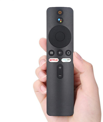ABHINANDAN Original/Google voice Tv remote for Mi 4X LED Android Smart tv MI Smart TV 4A 32 inch , 43 inch 4A 32 inch 43 inch Remote Controller(MI Remote Controller Black)