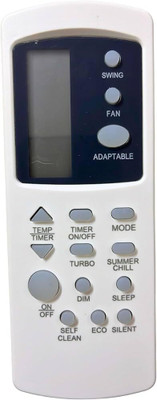 LUNAGARIYA AC Remote No.31E, Compatible for  AC Remote Control Carrier Remote Controller(White)