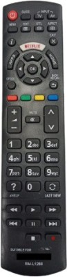 Akshita RM-L1268 TV Compatible For LCD LED Smart TV Remote Control PANASONIC Remote Controller(Black)