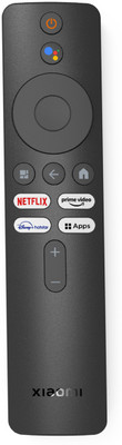 Mi xiaomi remote Bluetooth Remote Compatible For Smart 4K Led UHD HD Re dmi Tv With Voice Command For Device Mi Android TV, Mi tv, Xiaomi Redmi Mi Smart Tv, MI Smart TV 4A Remote Controller(Black)