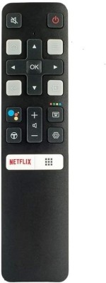 RESORB LED 465 VOICE Compatible for TCL Smart TV Remote Compatible for TCL Smart TV Remote Control Remote Controller(Black)