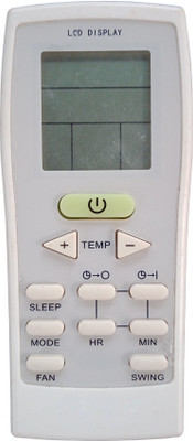 LipiWorld 97 GZ-12A-E1 AC Remote Control Compatible For  York AC Remote Controller(Grey)