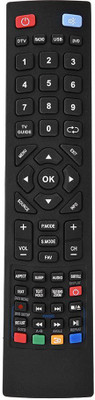 Nij Universal Compatible For LED LCD Smart TV Remote Control Alba Bush Remote Controller(Black)