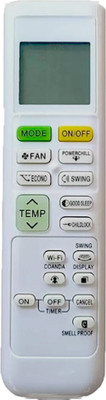RESORB RE 214B Compatible for AC ARC484B21 with WiFi Button Compatible for DAIKIN AC Remote Controller(White)