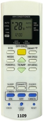 Upix 29J-PN AC Remote Compatible for Panasonic AC (EXACTLY SAME REMOTE WILL ONLY WORK) Remote Controller(White)