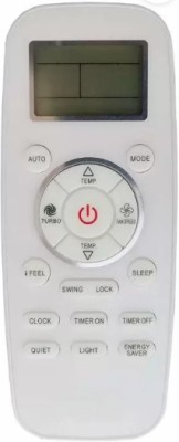 RISHI ENTERPRISES THIS REMOTE IS COMPATIBLE FOR  AC REMOTE (197-BHG) BLUE STAR Remote Controller(White)