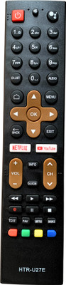 MechFox Television Remote Control Compatible for LED/LCD TV Model No. U27E | RM-36G | HAIER Remote Controller(Black)