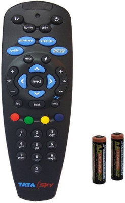 Diikon TATA Sky DTH dth remote old model TATA Sky DTH Remote Controller(Black)