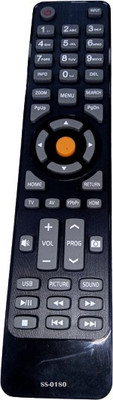 Akshita SS-0180 TV Compatible For LCD LED TV Remote Control SANSUI Remote Controller(Black)