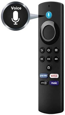 SSR Compatible with Amazon Fire Tv Stick Remote Only Suitable for Original Models Bluetooth Feature with Voice Command - Pairing Must ! AMAZON Remote Controller(Black)