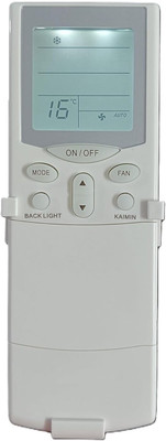 SAYENY Compatible with Hitachi Air Conditioner Remote 1.5 ton Original SNY-RR-AC-68A-59/433kHz Suitable for Logicool Series of 1 2 Ton Split and Window AC Match Keys Exactly by Existing Bluestar New AAA Alkaline Battery Ready to Use Remote Controller(White) SAYENY Compatible with Hitachi Air Conditioner Remote 1.5 ton Original SNY-RR-AC-68A-59/433kHz Suitable for Logicool Series of 1 2 Ton Split and Window AC Match Keys Exactly by Existing Bluestar New AAA Alkaline Battery Ready to Use Remote Controller(White)