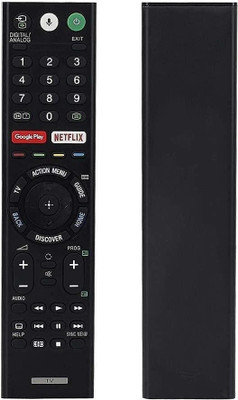 MEPL Remote Compatible for Sony Bravia 4K LED UHD OLED QLED Android TV with Voice (Exactly Same Remote Will Only Work) RMF-TX310U Sony Led with voice Remote Controller(Black)