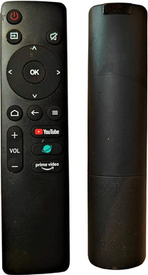 Ehop Compatible remote Control for  smart TV (without voice function) Infinix Remote Controller(Black)