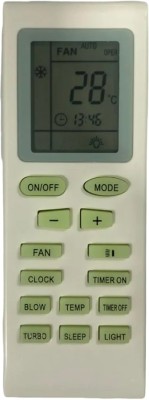 NixGlobal 18A V0LTAS ELECTR0LUX 0NIDA GODREJ VIDE0C0N AC Remote Compatible with ELECTROLUX / ONIDA / GODREJ / VOLTAS / VIDEOCON 1 / 1.5 / 2 TON AC Remote Controller(White)