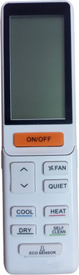 RE 243 Haier Ac Remote Controller(White)