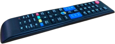 QIBOX URC-117 Original smart TV remote control new and upgraded Compatible with Samsung TV Smart LED/LCD/HD/HDMI Television URC-117 Remote Remote Controller(Black)