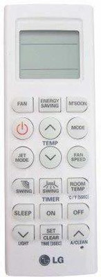 mumax Compatible for AC 129 Remote Controller (Pack of 1) LG Remote Controller(White)