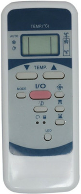 NixGlobal 152 AC Remote Compatible for ELECTROLUX / KELVINATOR / VIDEOCON / ONIDA AC Remote Controller(Grey)