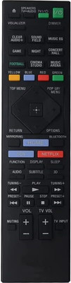 7SEVEN Compatible for Sony Home Theatre Remote Control Original RM-ADP117 Model Suitable for AV Systems and Amplifiers Sony Home Theatre Remote Controller(Black)