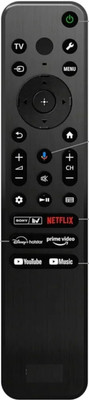 SHYAM BABA ENTERPRISES Compatible Remote Control for Sony BRAVIA LED/LCD Smart TV with Voice Functions. Compatible Remote Control for Sony BRAVIA LED/LCD Smart TV with Voice Functions, Remote Controller(Black)