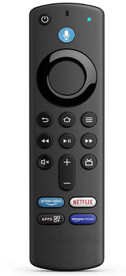 Trust Edge Fire-Stick Original 3rd GEN New Replacement  Control Fire Stick Remote Remote Controller(Black)