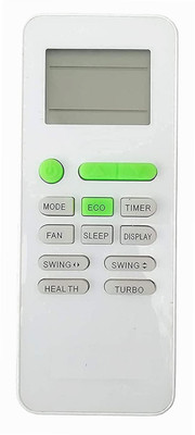 BhalTech 145 (ECO) AC Remote (Old Remote Exactly Same Remote Will Only Work) Compatible for Micromax AC Remote Controller(White)