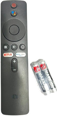 Fgkitoflex smart TV bluetooth compatible remote control with voice command M-i Remote Controller(Black)
