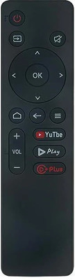 ditec Replacement 32S3U-PRO 32S3UPRO Tv Remote Control (Without Voice) Compatible with  Smart LED TV Coocaa Remote Controller(Black)
