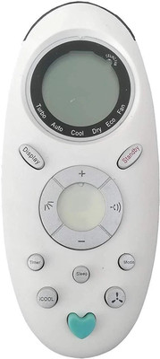 BhalTech VE- 143 AC Compatible for Onida Display AC Onida AC Remote Controller(White)