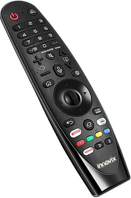 INNOVIX LG Voice Remote LG Smart Tv Magic Remote Compatible with  With Mouse Voice LG TV Remote Controller(Black)