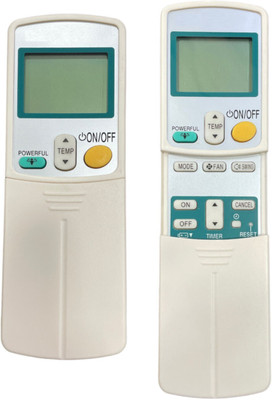 miracles in hand MIH92C AC REMOTE COMPATIBLE WITH(POWERCHILL FUNCTION) DAIKIN Remote Controller(White)