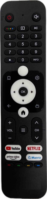 SHIELDGUARD Remote Control 566 with Netflix & YouTube functions Compatible for Haier LED TV (No Voice function) Remote Controller(Black)