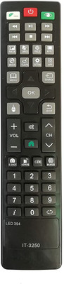Akshita IT-3250 LED 394 Compatible For LED LCD Smart TV Universal TV Remote Control Amstrad Remote Controller(Black)