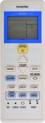 RESORB RE 157B Panasonic Compatible remote for Panasonic CS/CU-XU18XKYF with wifi connect split Remote Controller(White)